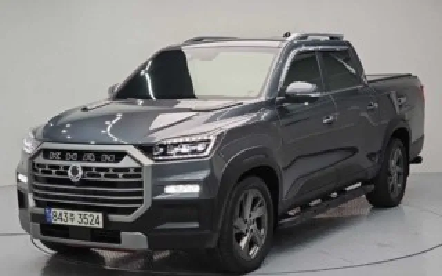 더 뉴 렉스턴 스포츠 칸 디젤 2.2 4WD KG모빌리티(쌍용)  2024/01 66,380km